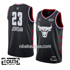 Chicago Bulls Michael Jordan 23 2019 Kaikki tähti Jordan Brand Musta Pelipaidat Swingman - Lasten